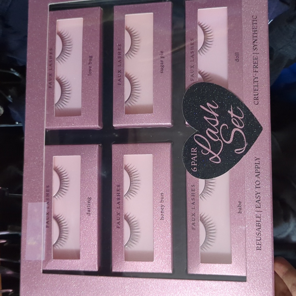 6 pair lash set